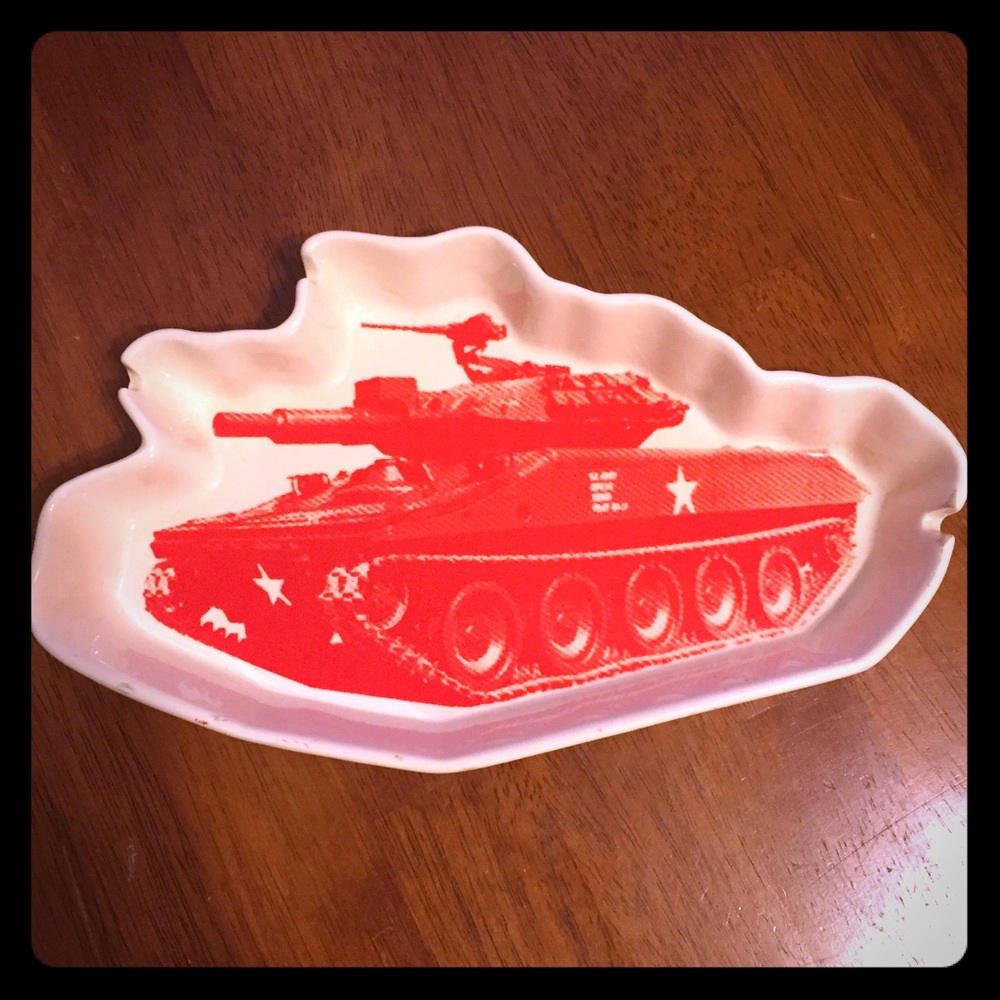 “Tank” Ashtray/Catchall